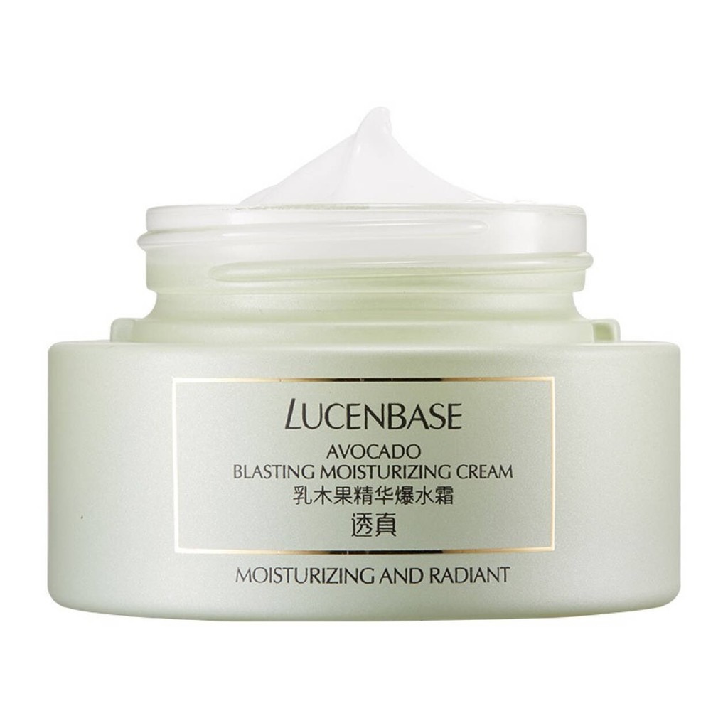 Kem dưỡng ẩm nội địa Trung Avocado Blasting Moisturizing Lucenbase