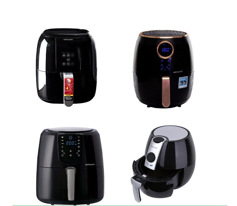 nồi chiên không dầu lock&lock