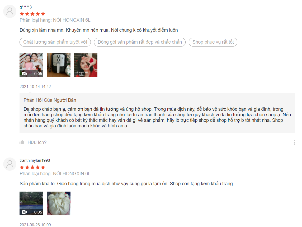 nồi chiên không dầu hongxin