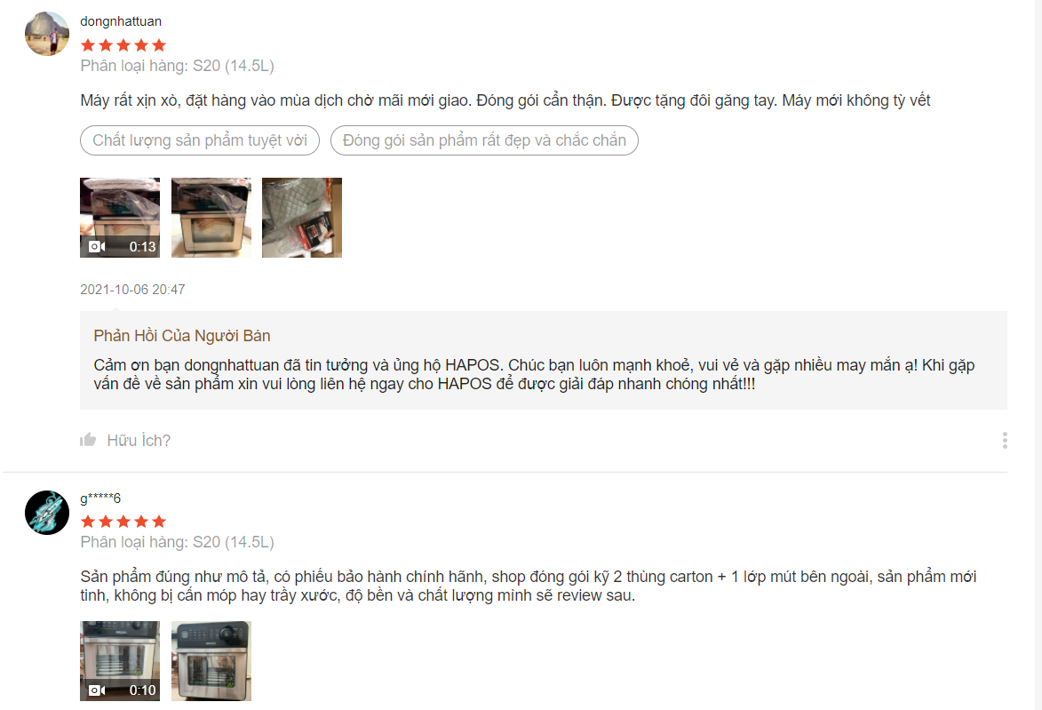 nồi chiên không dầu 2good s20