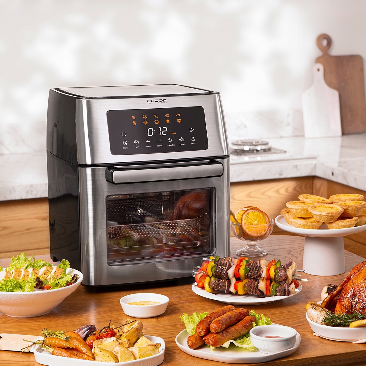 nồi chiên không dầu 2good s20