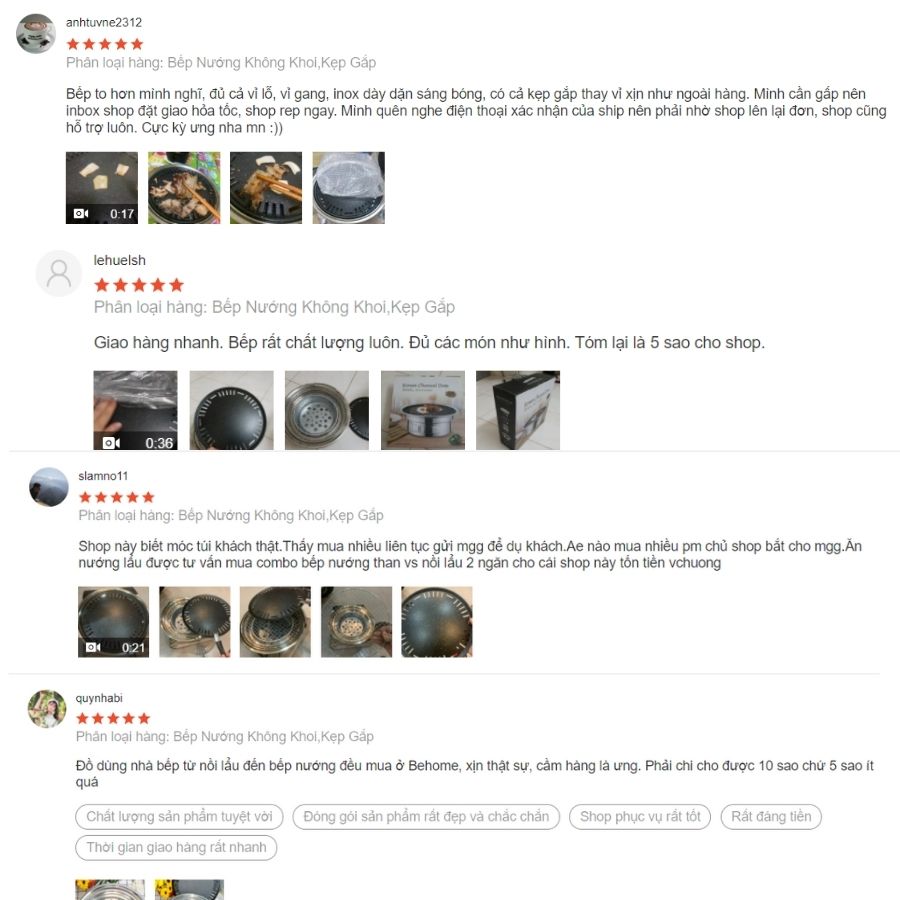 Đánh giá bếp nướng Hàn Quốc