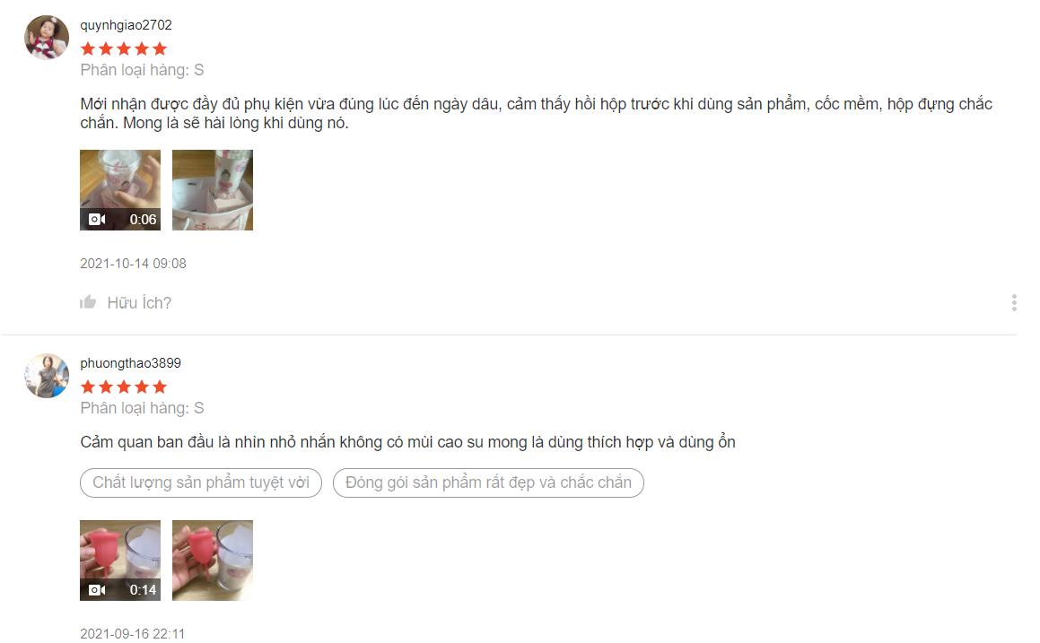 cốc nguyệt san sibell