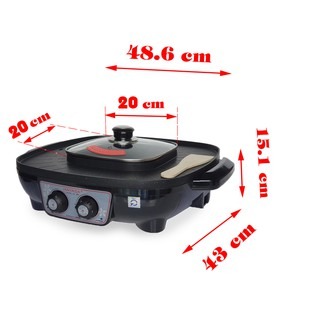 bếp lẩu nướng đa năng Hayasa HA-688