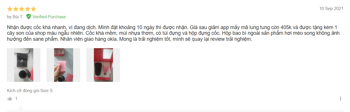 cốc nguyệt san ovacup