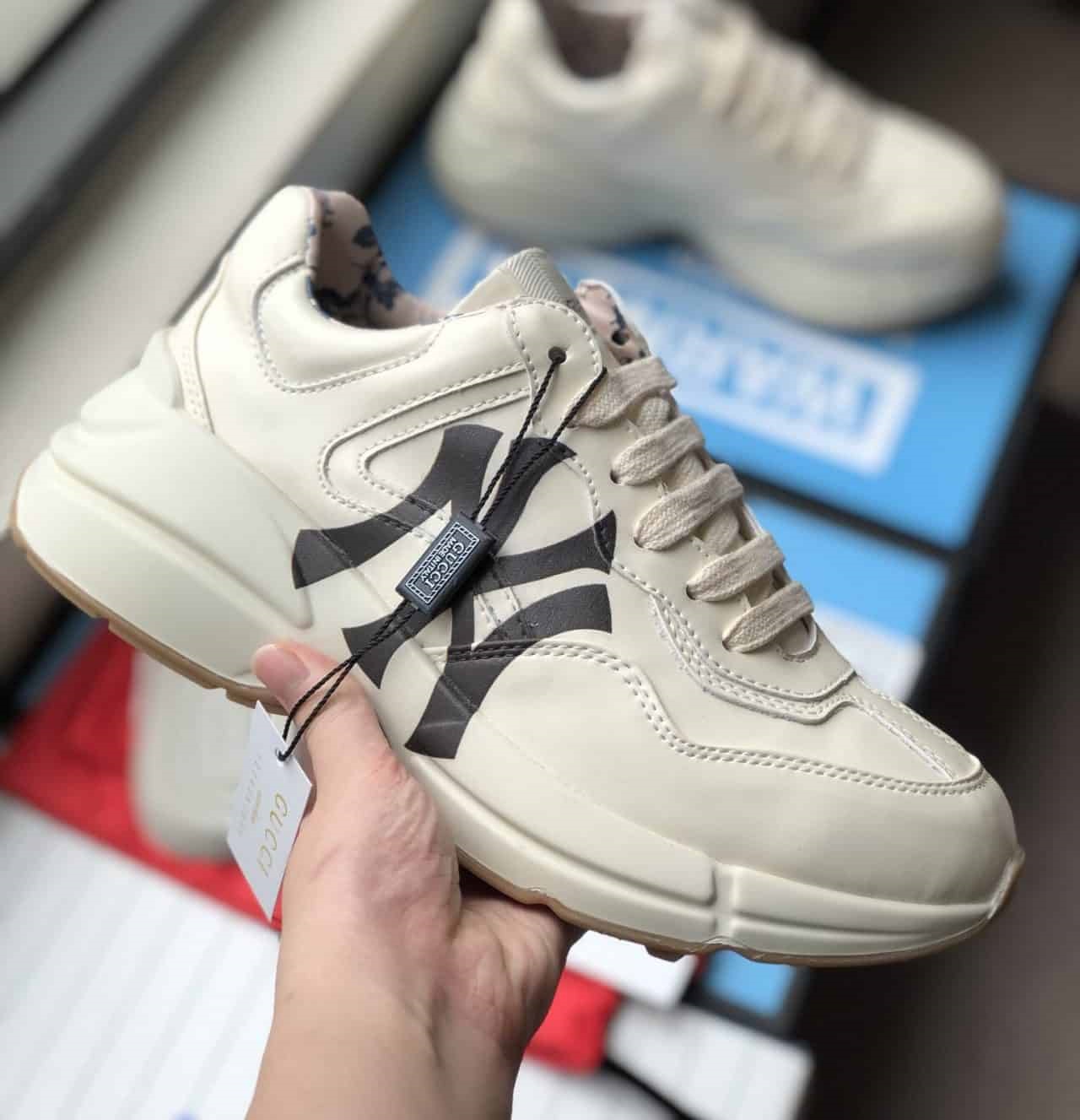 Giày Gucci Rhyton New York Yankees