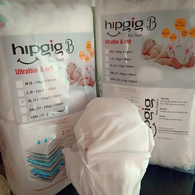 review bỉm nội địa Trung Hipgig
