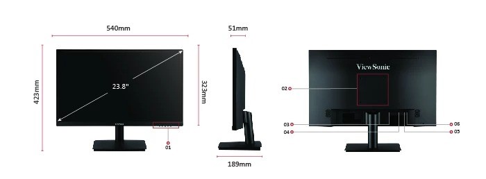 đánh giá màn hình Viewsonic