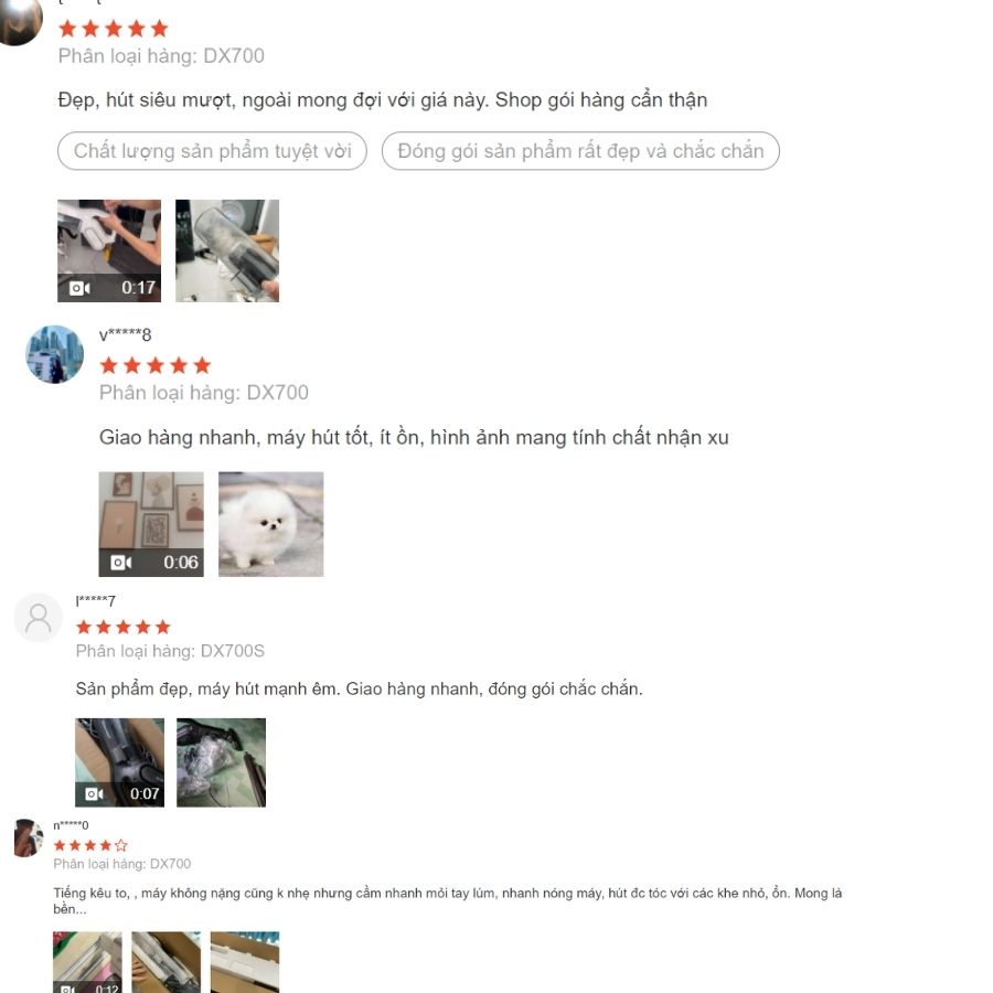 review máy hút bụi Deerma