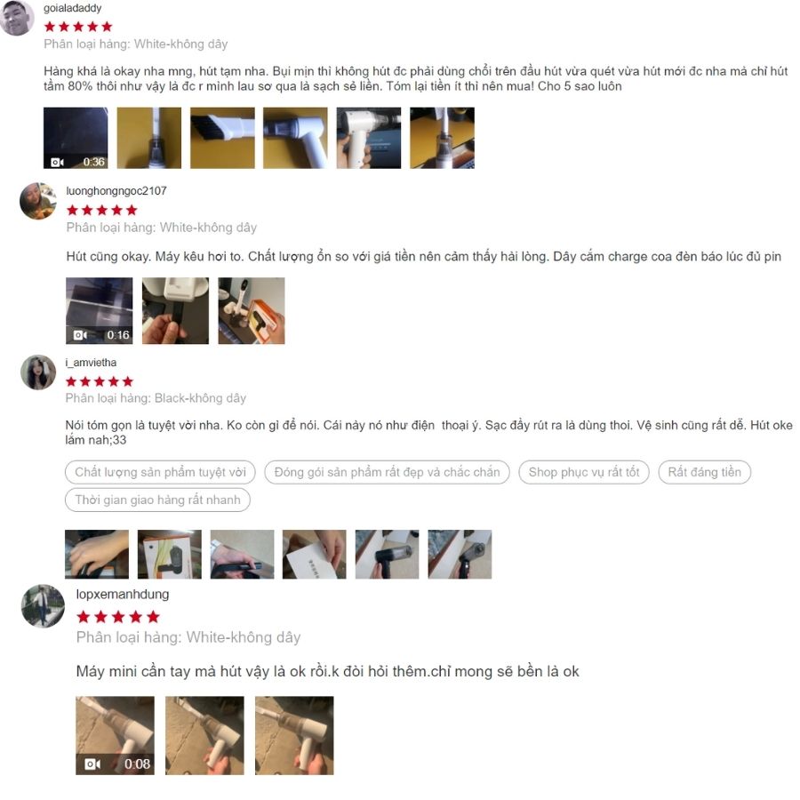 máy hút bụi cầm tay loại nào tốt