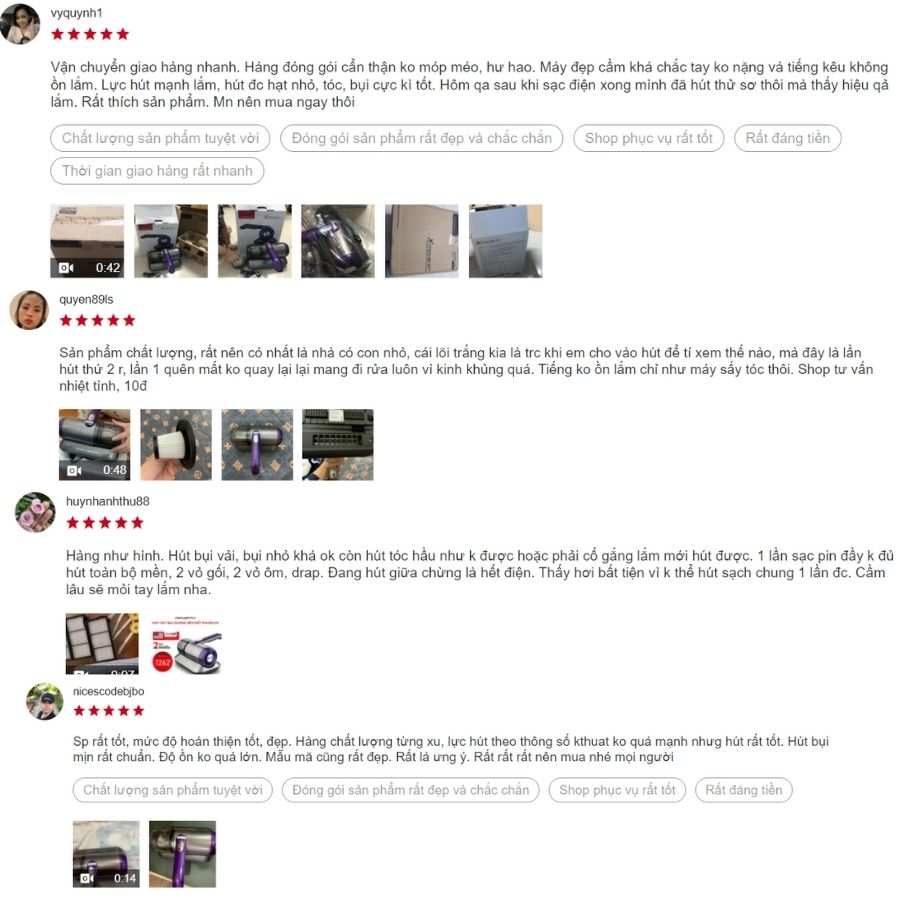 máy hút bụi cầm tay loại nào tốt