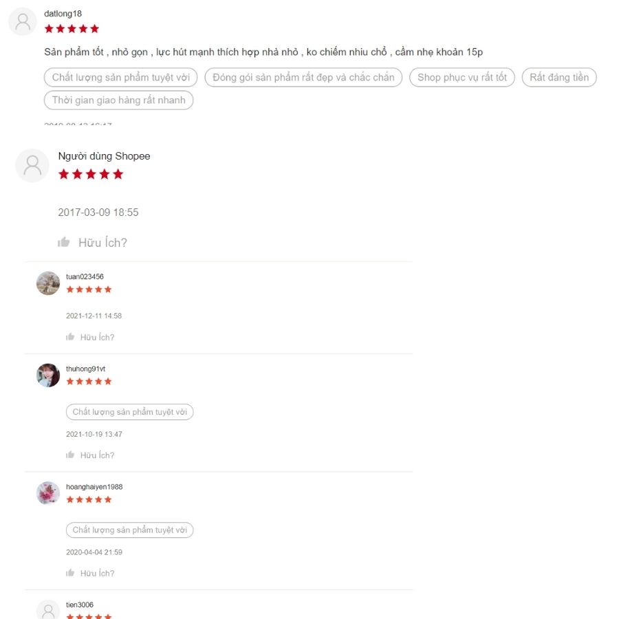 máy hút bụi cầm tay loại nào tốt