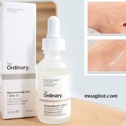 serum trị mụn cho da dầu