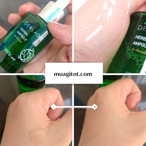 serum trị mụn cho da dầu