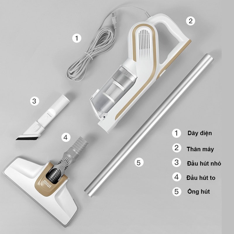 review máy hút bụi Deerma