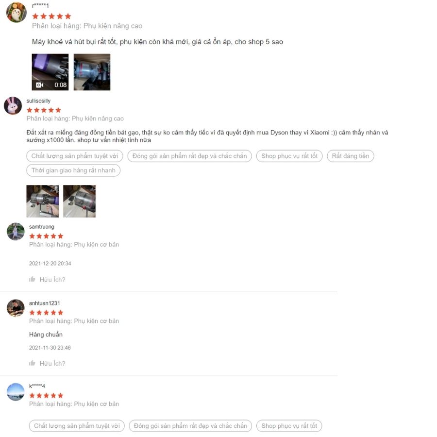 review máy hút bụi Dyson