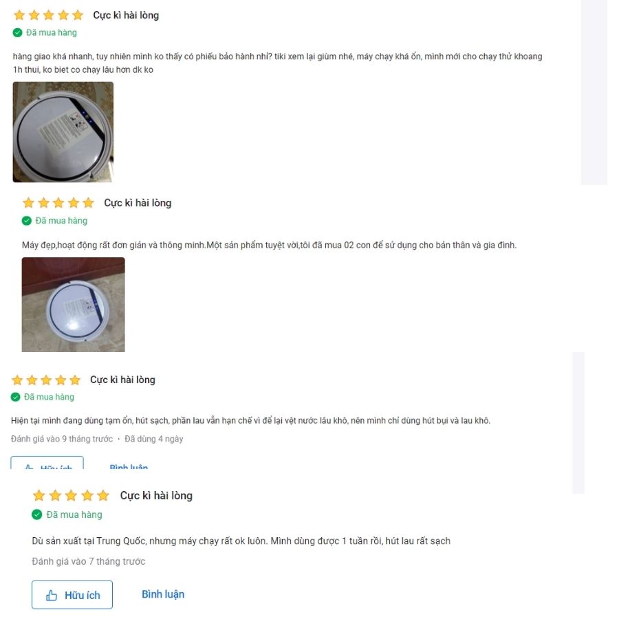 robot hút bụi lau nhà Medion