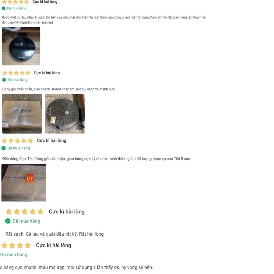 robot hút bụi lau nhà Liectroux