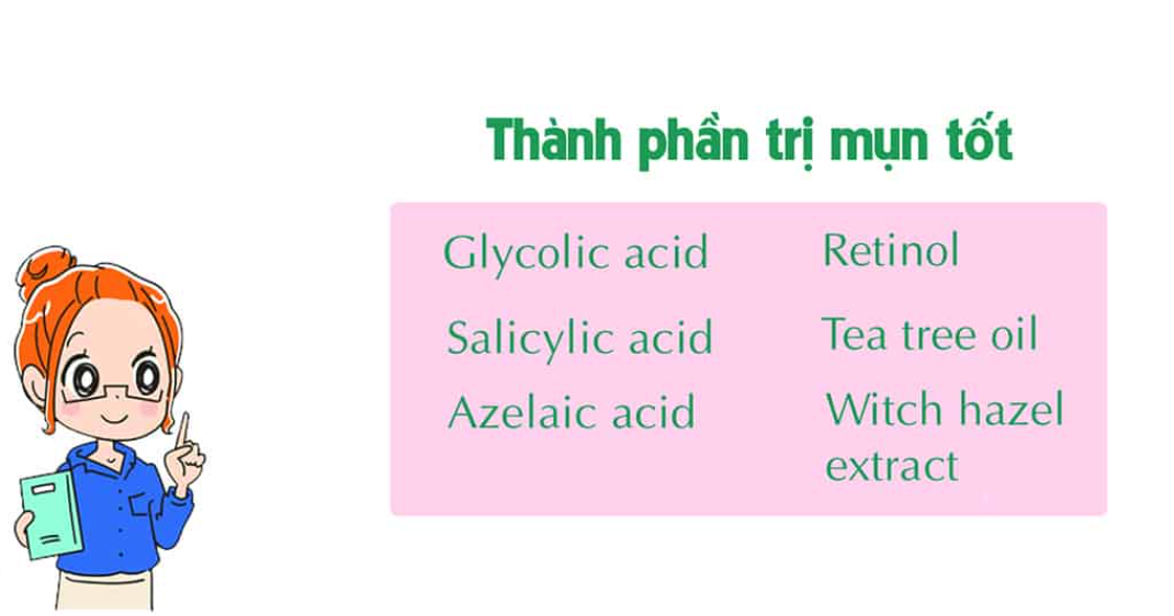 serum trị mụn cho da dầu