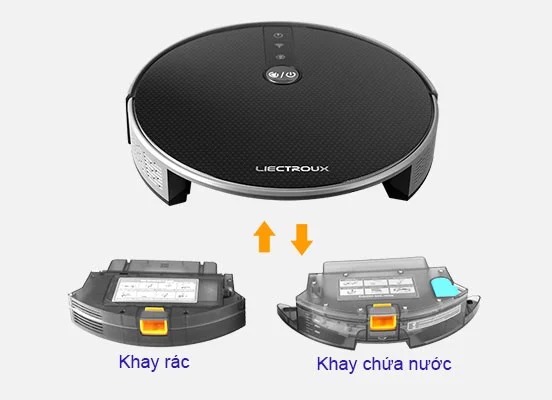 robot hút bụi lau nhà Liectroux