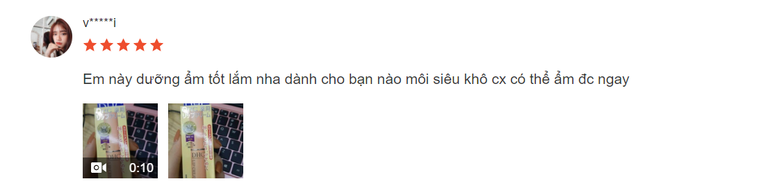 son dưỡng DHC có màu