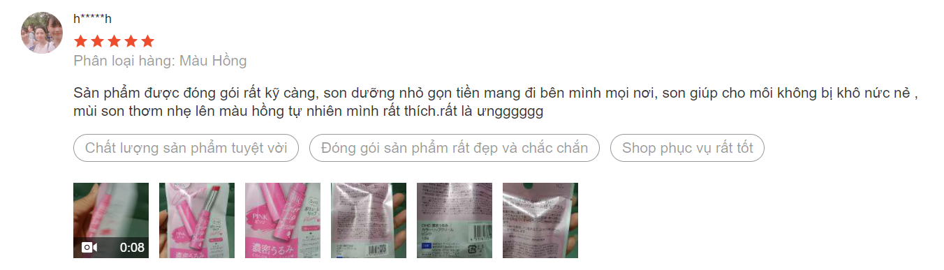 son dưỡng DHC có màu