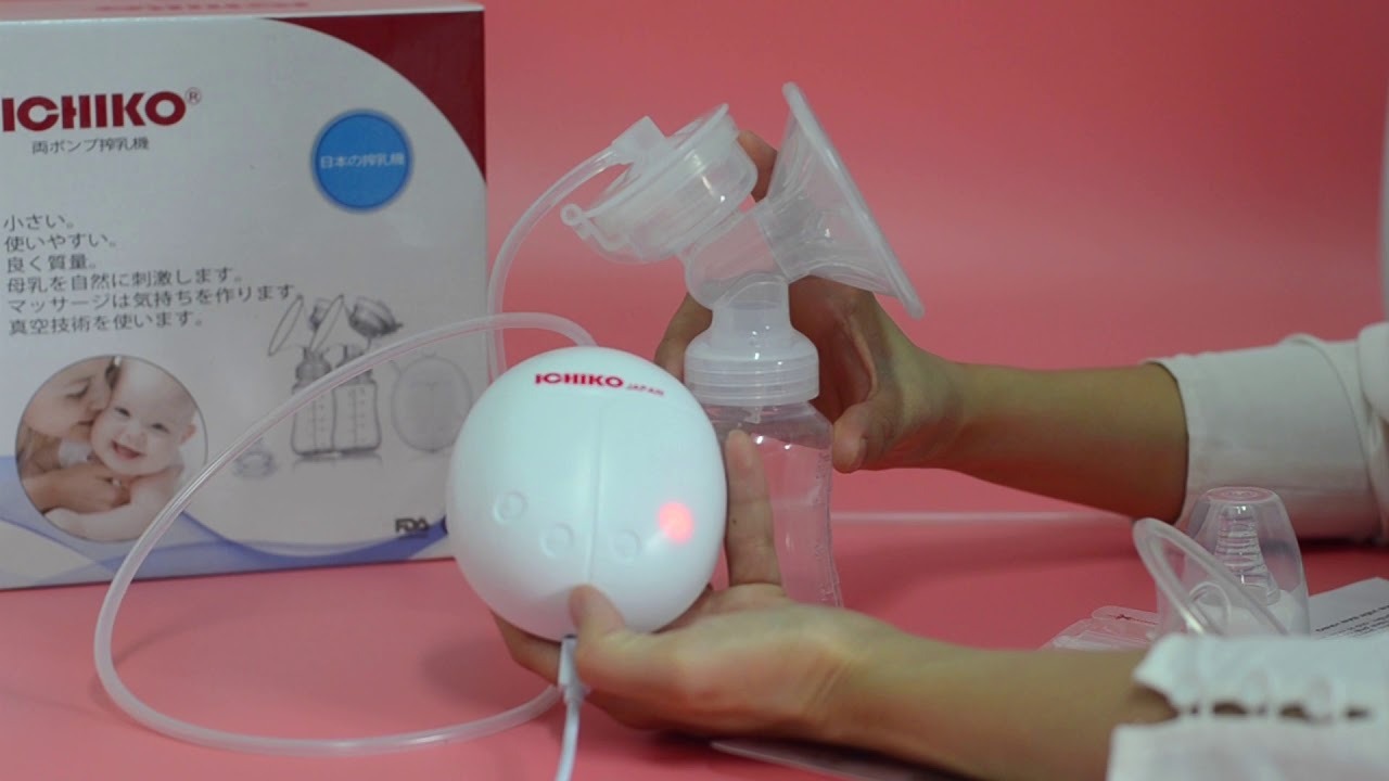 Máy hút sữa điện đôi Ichiko