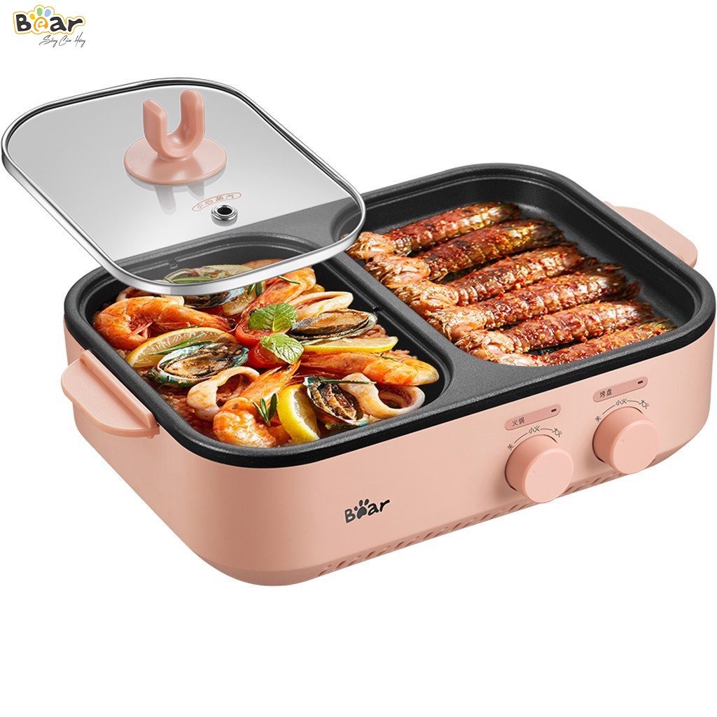 Nồi lẩu nướng đa năng Bear DKL-C12D1