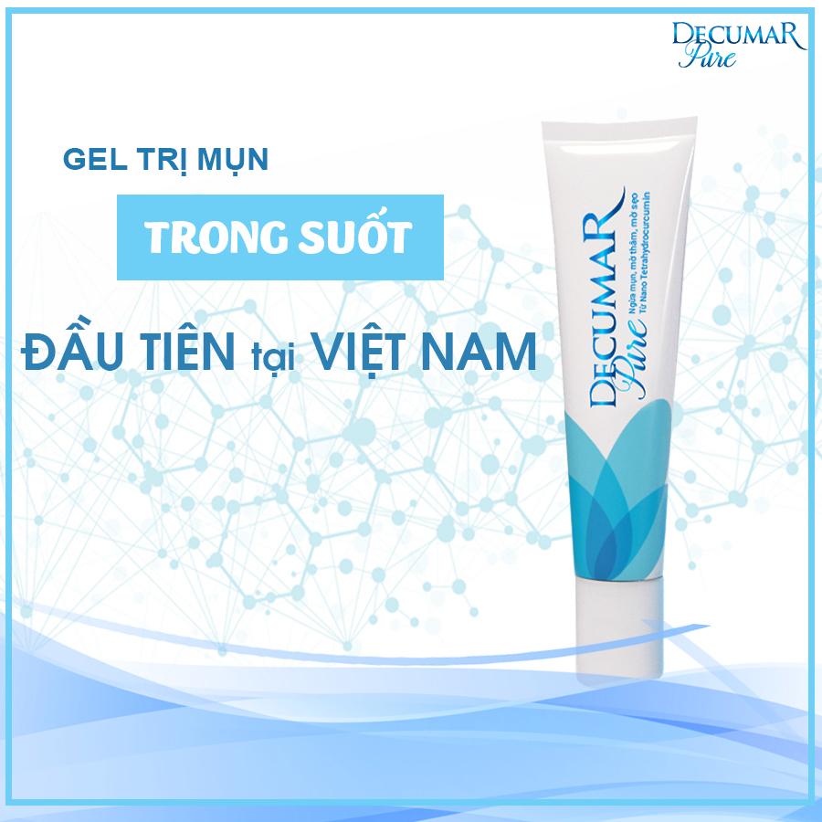gel trị mụn Decumar