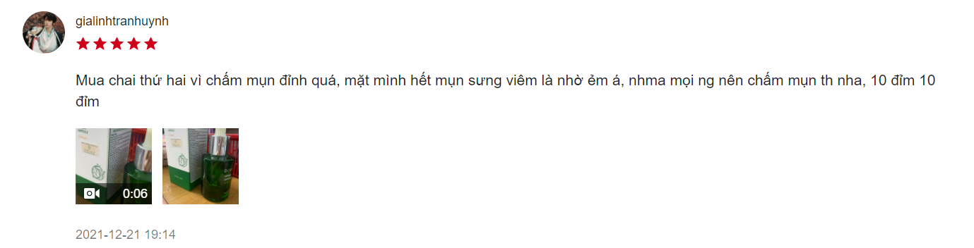 serum trị mụn Derladie