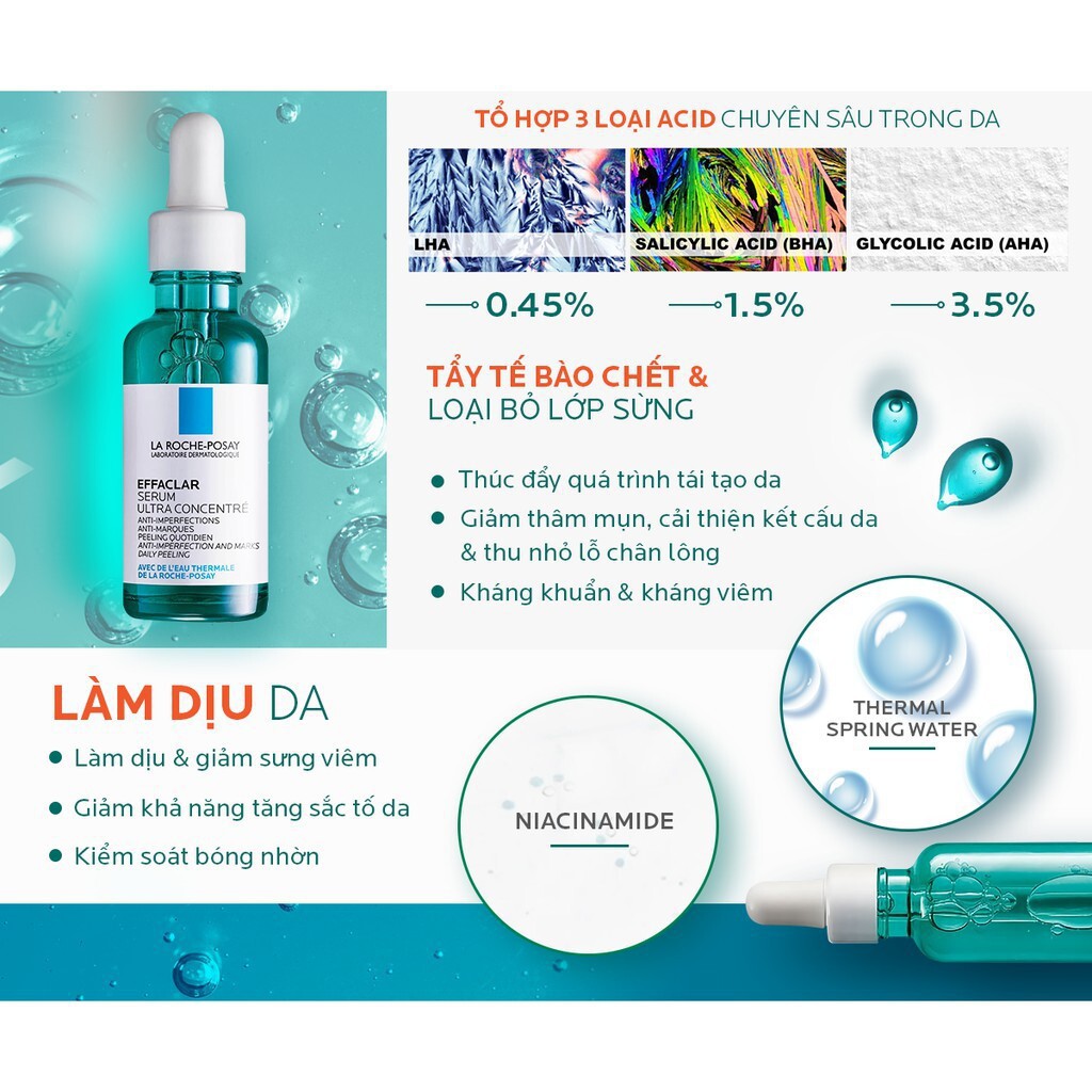 serum trị mụn La Roche Posay