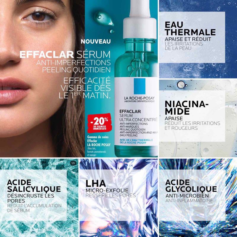 serum trị mụn La Roche Posay