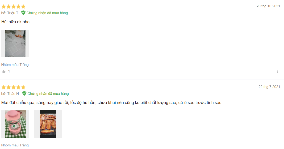 máy hút sữa real bubee