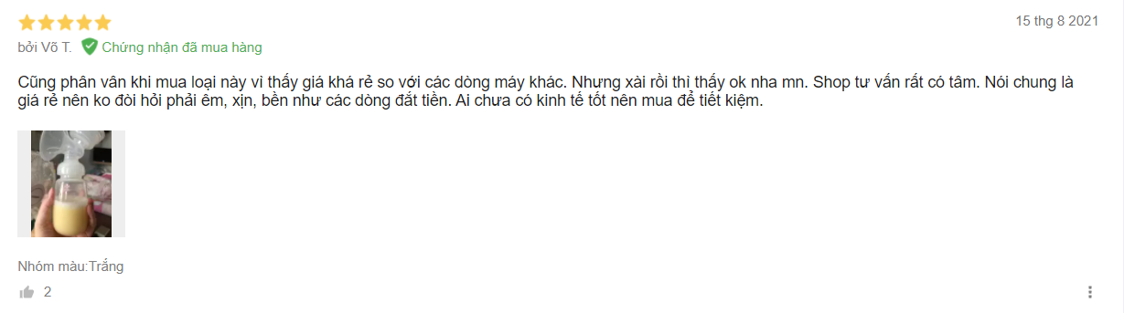 máy hút sữa real bubee