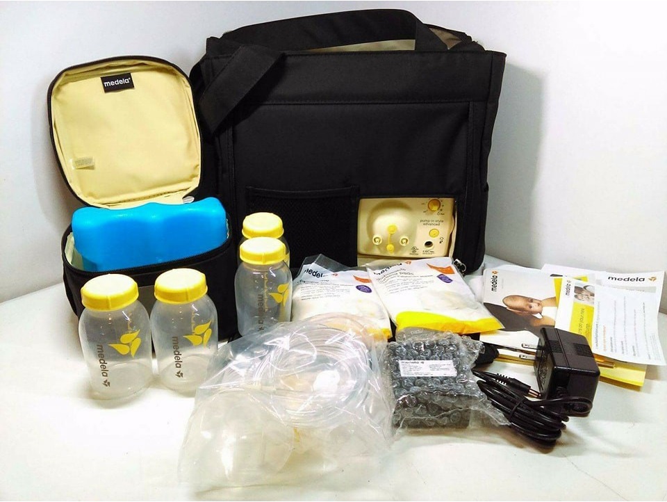 máy hút sữa điện đôi medela pump