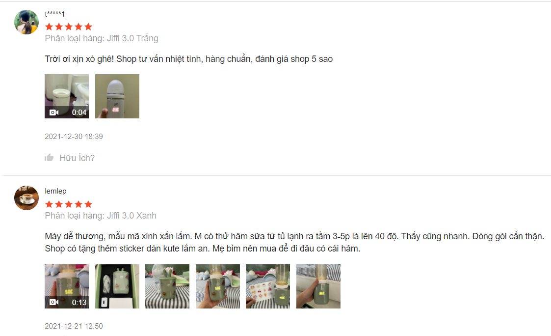 máy hâm sữa jiffi