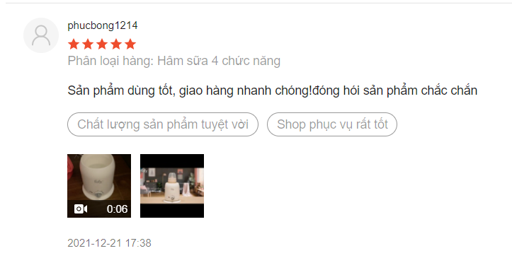 máy hâm sữa fatz 4 chức năng