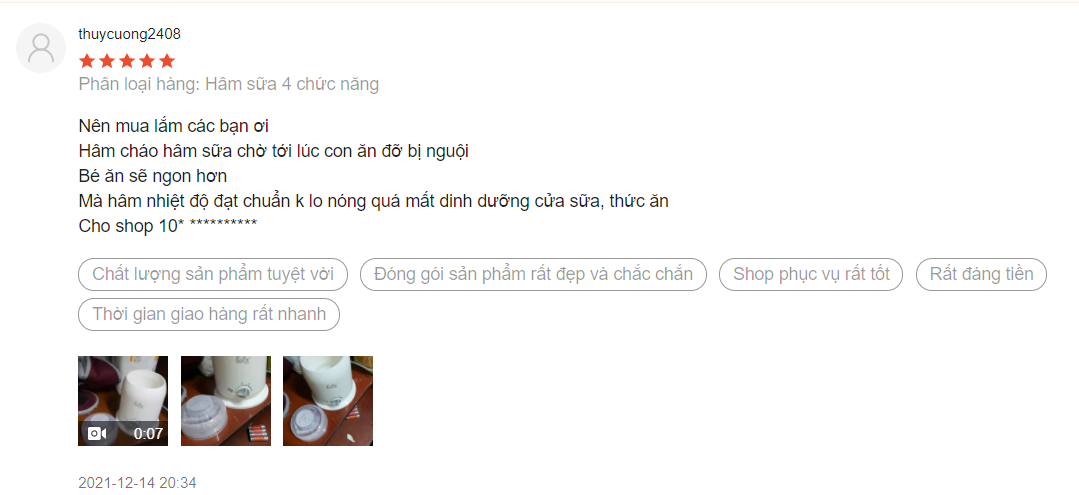 máy hâm sữa fatz 4 chức năng