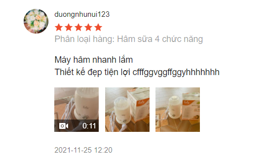 máy hâm sữa fatz 4 chức năng