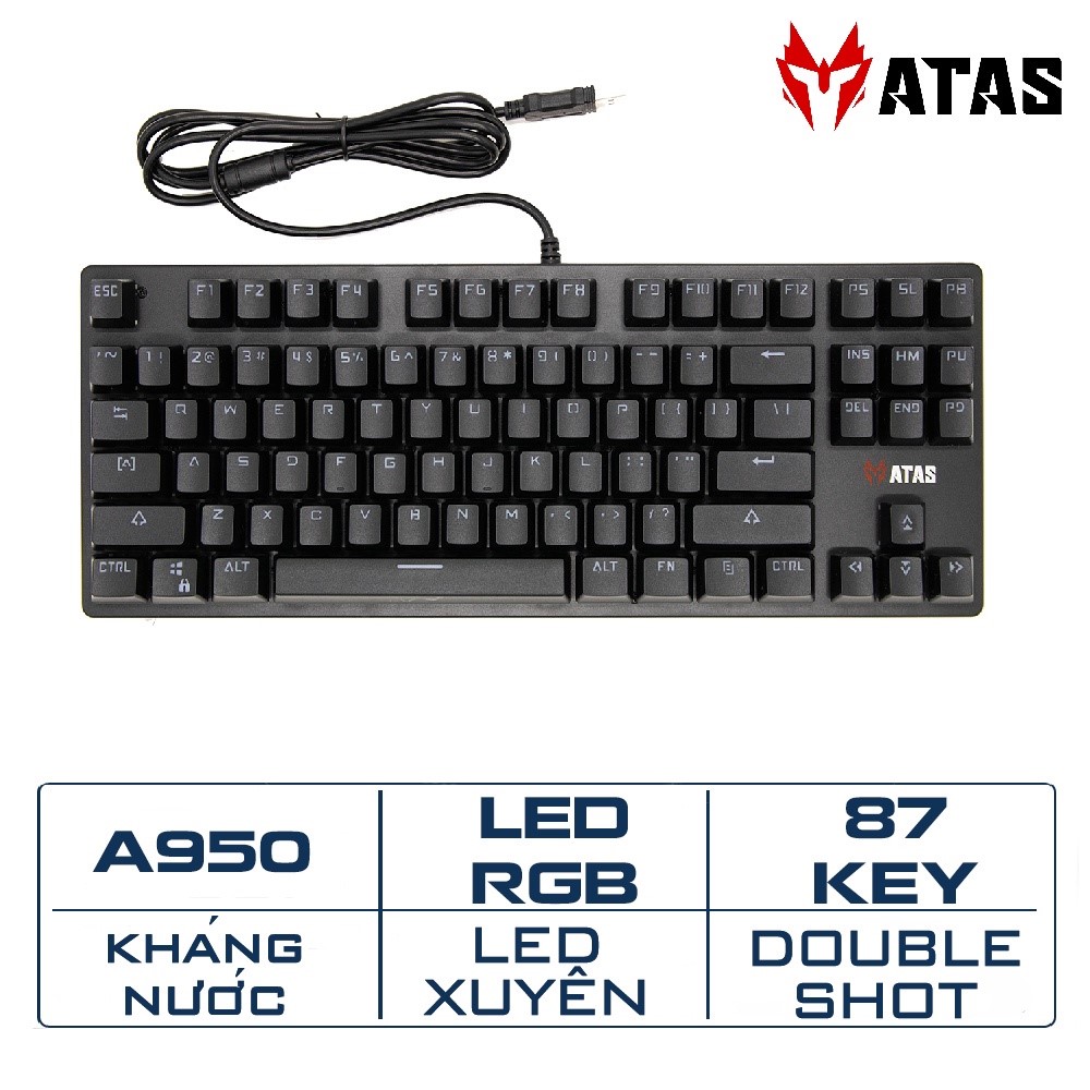 bàn phím cơ Atas A950