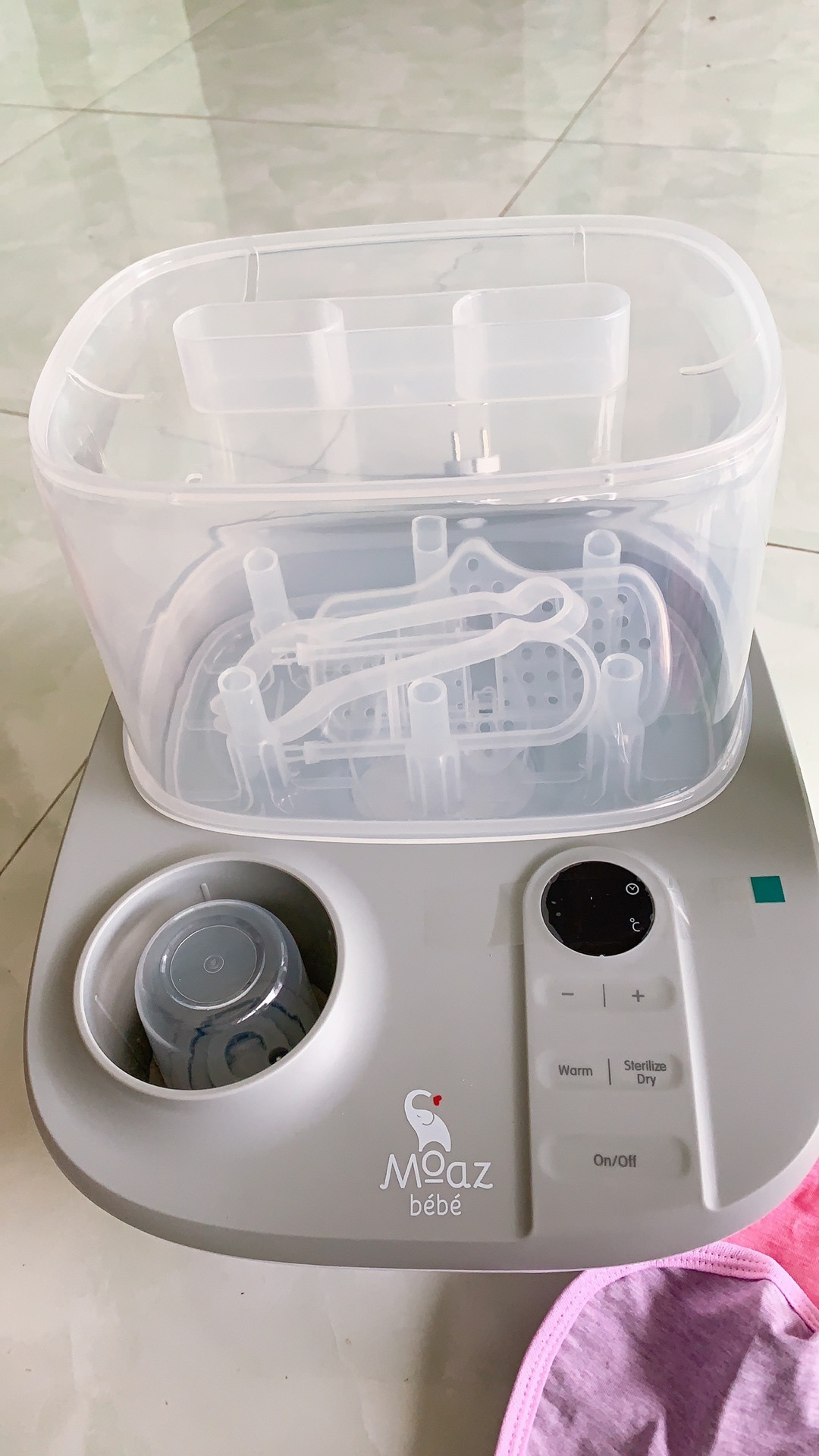 máy hâm sữa Moaz BéBé