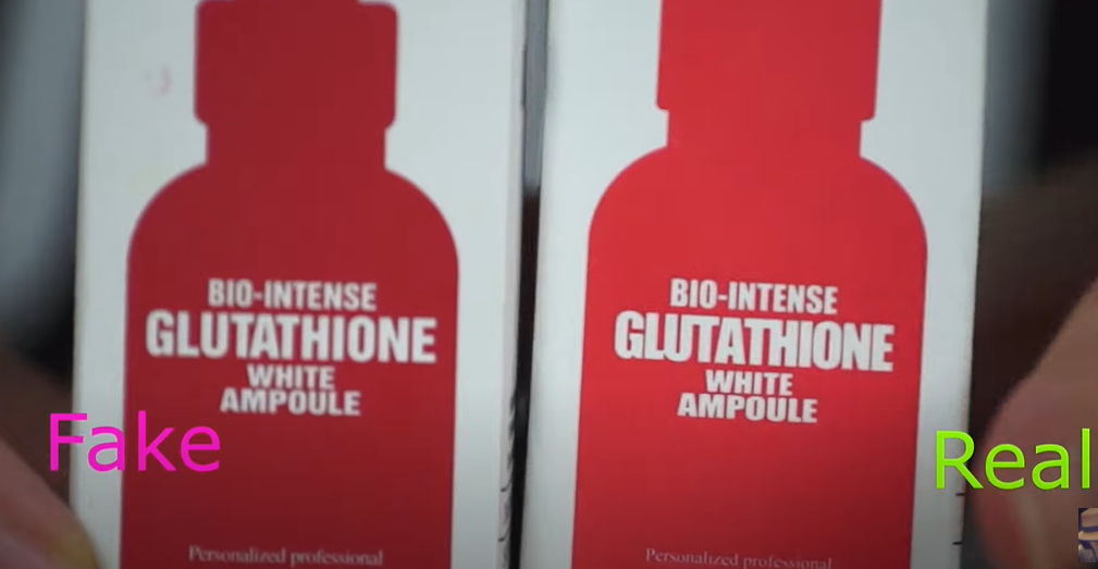 Phân biệt serum thật giả