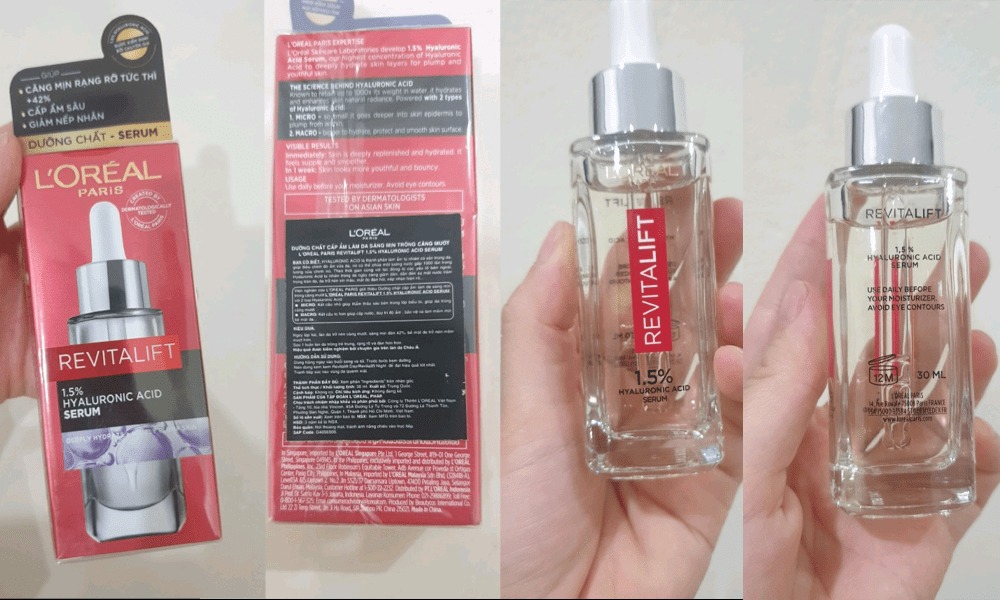 serum dưỡng trắng L'oreal Revitalift 