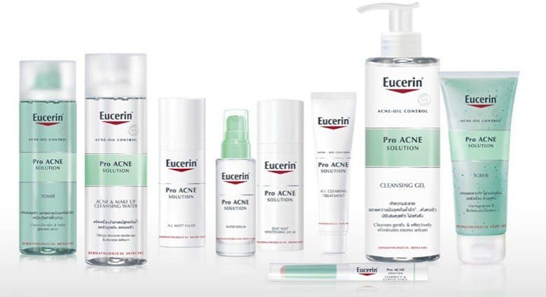 Các sản phẩm đến từ nhà Eucerin