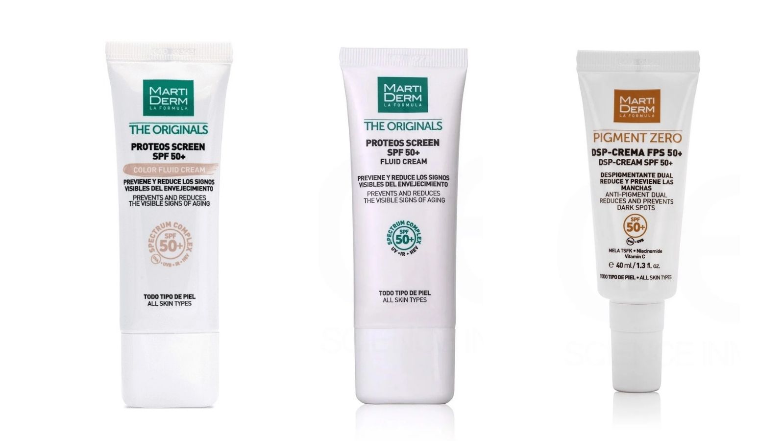 Ba dòng kem chống nắng phổ rộng Martiderm phổ biến nhất