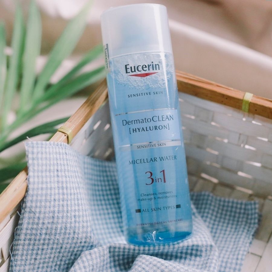 nước tẩy trang Eucerin DermatoClean Hyaluron