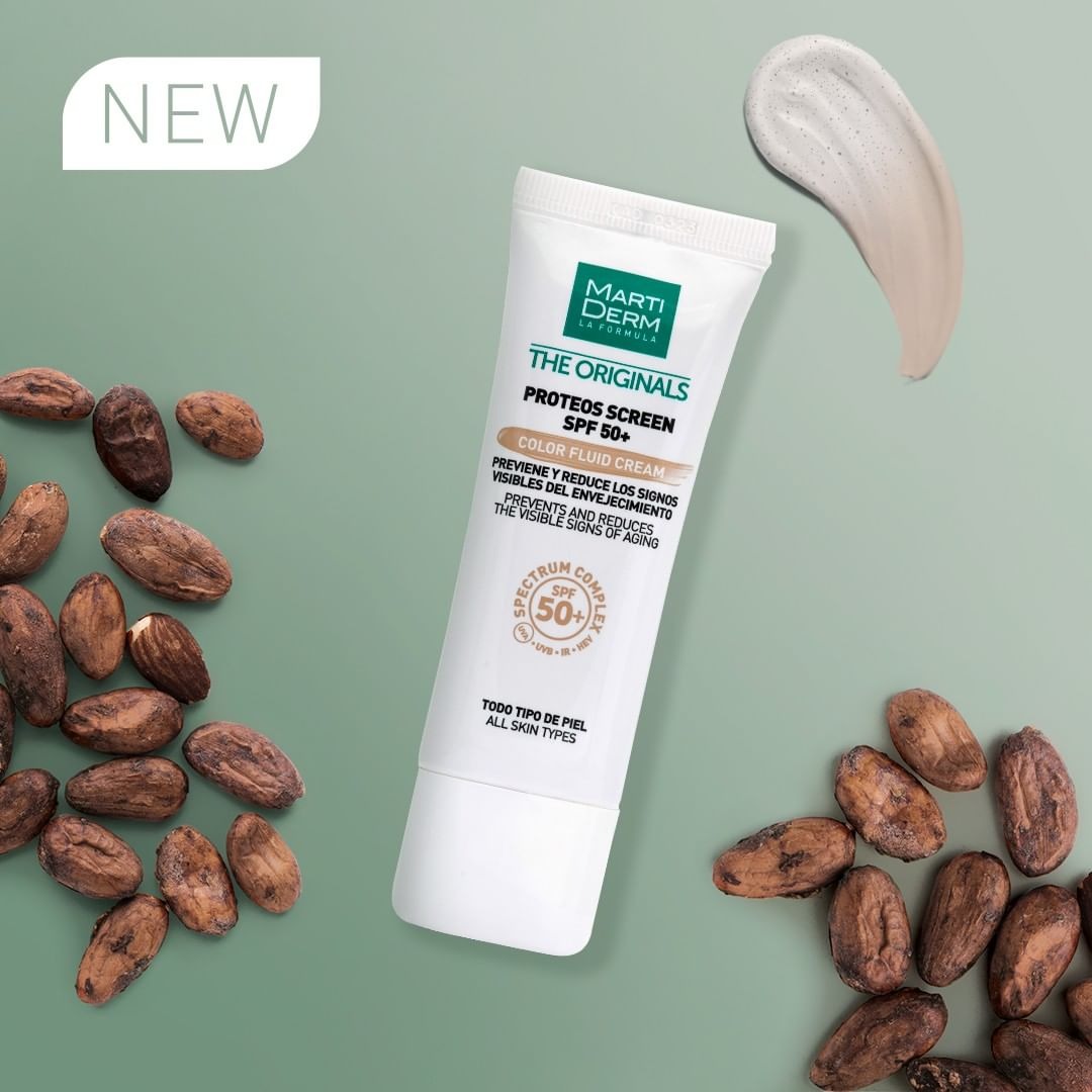 Kem chống nắng MartiDerm Proteos Screen SPF 50+ Color Fluid Cream