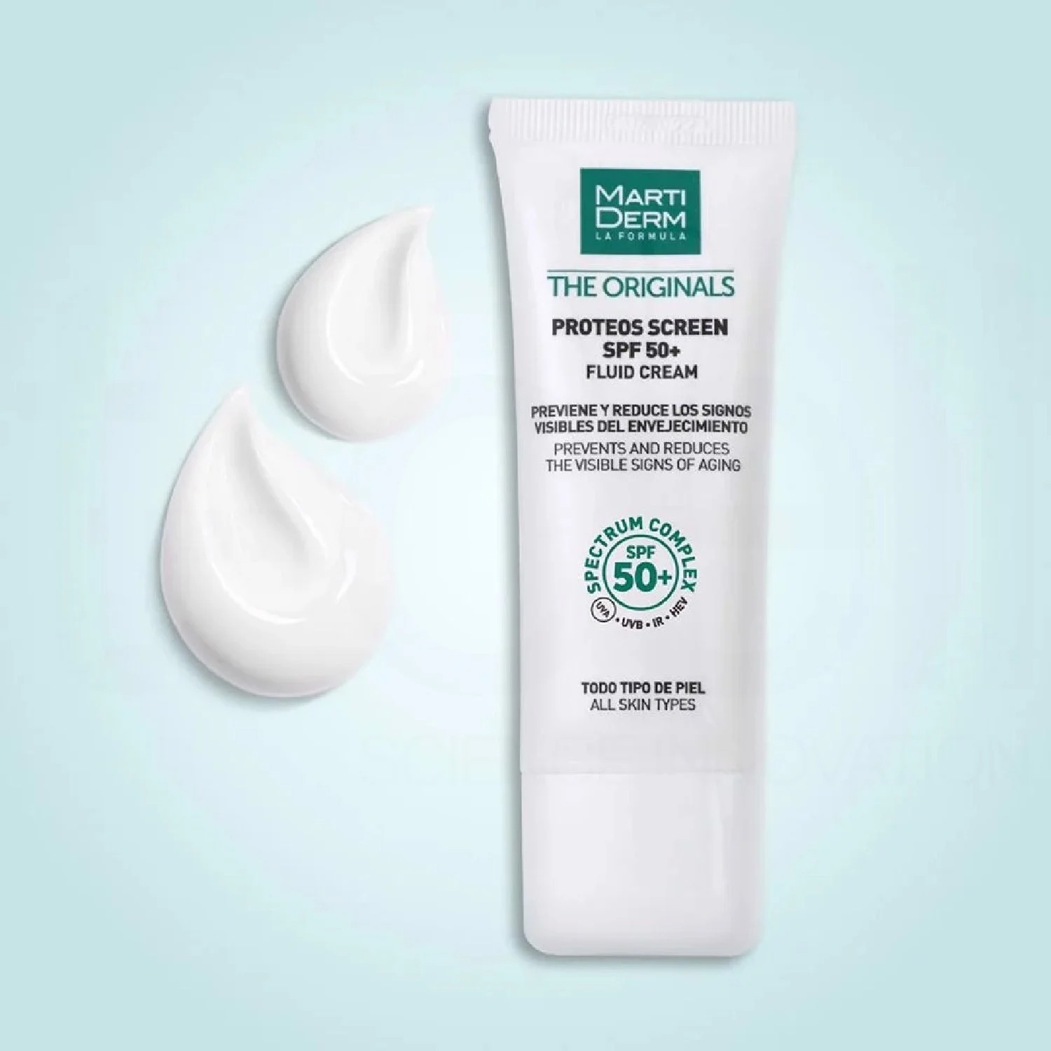 Kem chống nắng MartiDerm Proteos Screen SPF 50+ Fluid Cream