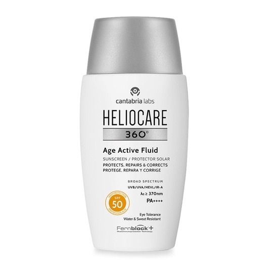 Kem chống nắng hoá học Heliocare Age Active Fluid