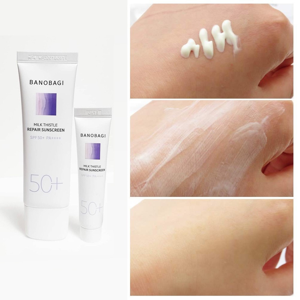 Lớp finish của kem chống nắng nhà Banobagi